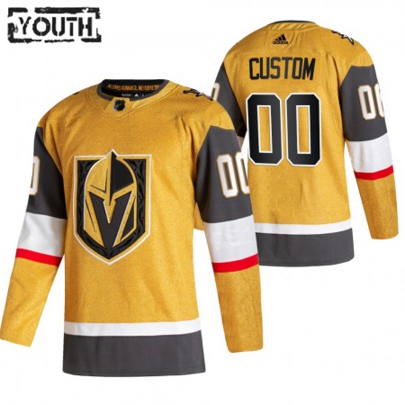 Vegas Golden Knights Custom 2020-21 Alternatief Authentic Shirt - Kinderen